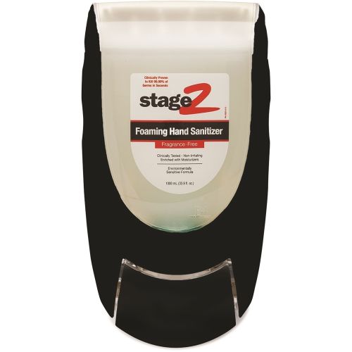 2XL-231 Stage 2 Manual Hand Sanitizer Dispenser, Black